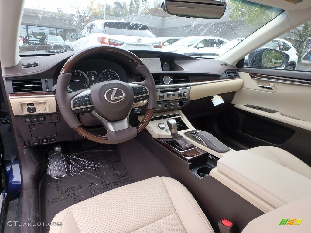 Parchment Interior 2018 Lexus ES 350 Photo #123532277