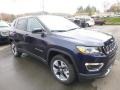 2018 Jazz Blue Pearl Jeep Compass Limited 4x4  photo #7