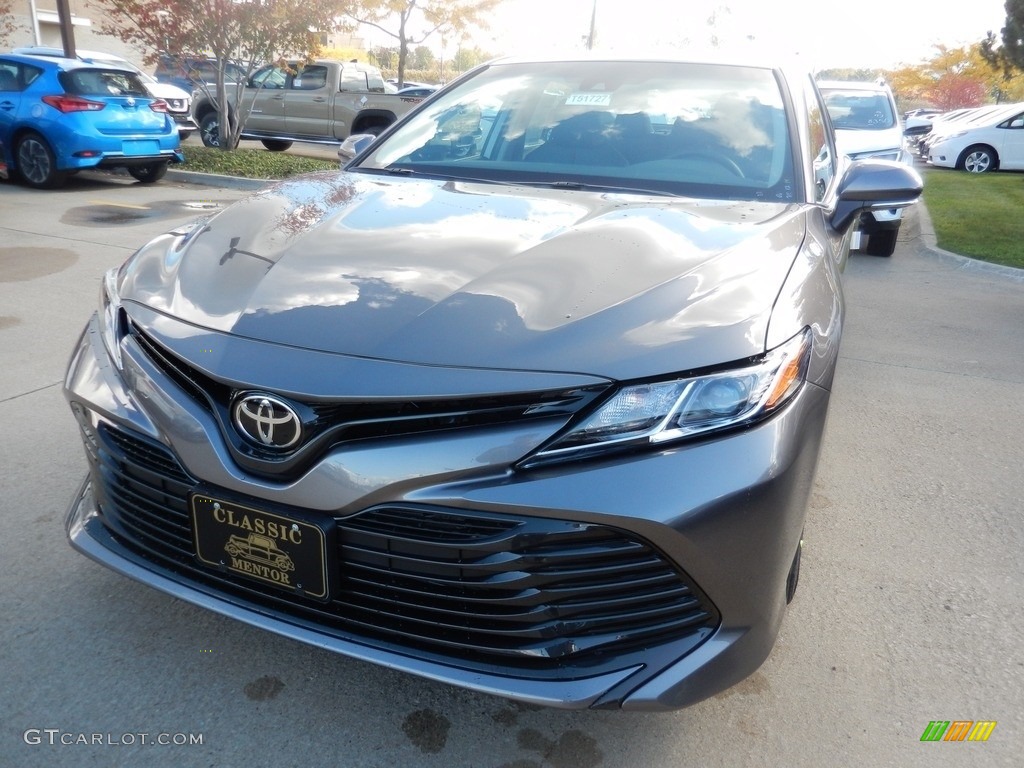 2018 Camry LE - Predawn Gray Mica / Ash photo #1