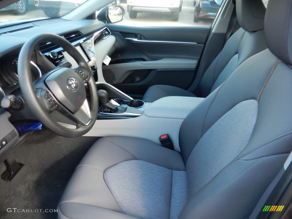 2018 Camry LE - Predawn Gray Mica / Ash photo #3