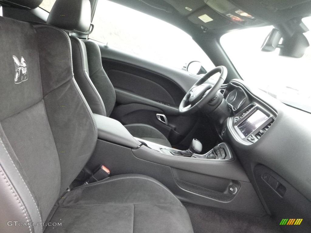 Black Interior 2018 Dodge Challenger 392 HEMI Scat Pack Shaker Photo #123533543
