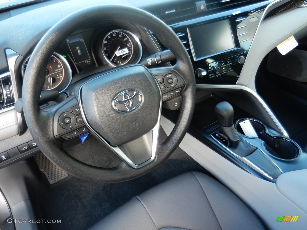 2018 Camry LE - Predawn Gray Mica / Ash photo #4