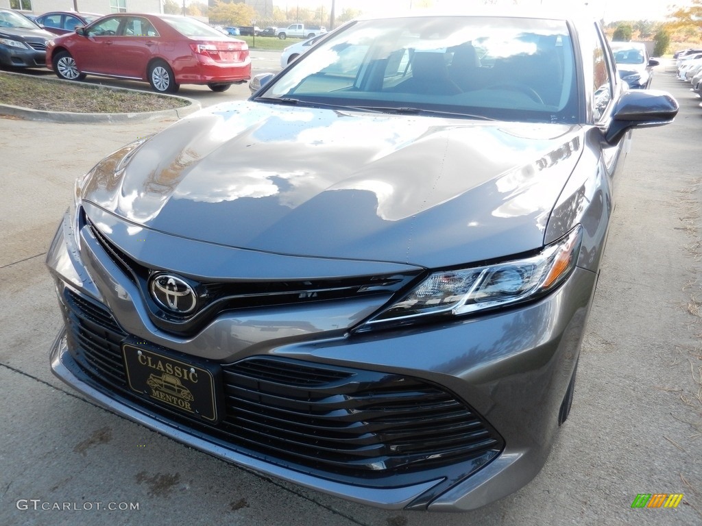 2018 Camry LE - Predawn Gray Mica / Ash photo #1