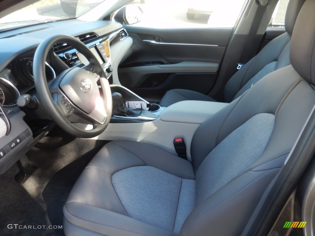 2018 Camry LE - Predawn Gray Mica / Ash photo #3
