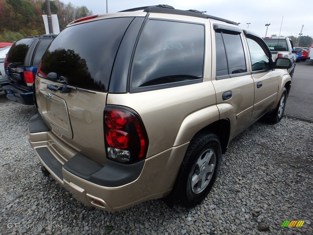 2006 TrailBlazer LS 4x4 - Sandstone Metallic / Light Cashmere/Ebony photo #4
