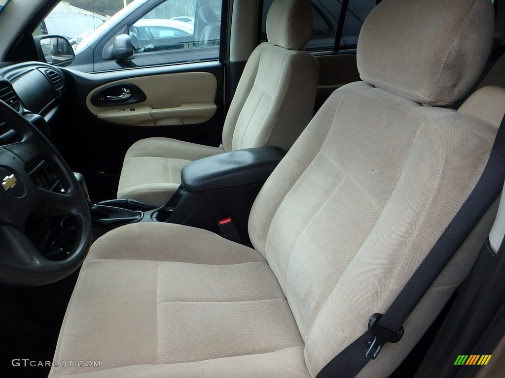 2006 TrailBlazer LS 4x4 - Sandstone Metallic / Light Cashmere/Ebony photo #8