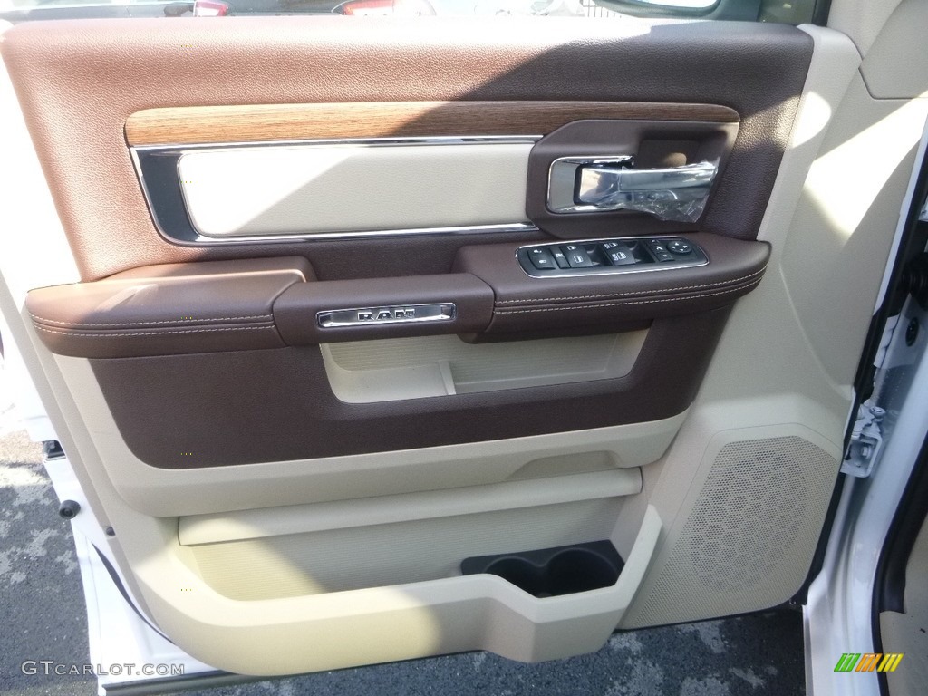 2018 1500 Laramie Crew Cab 4x4 - Bright White / Black photo #15