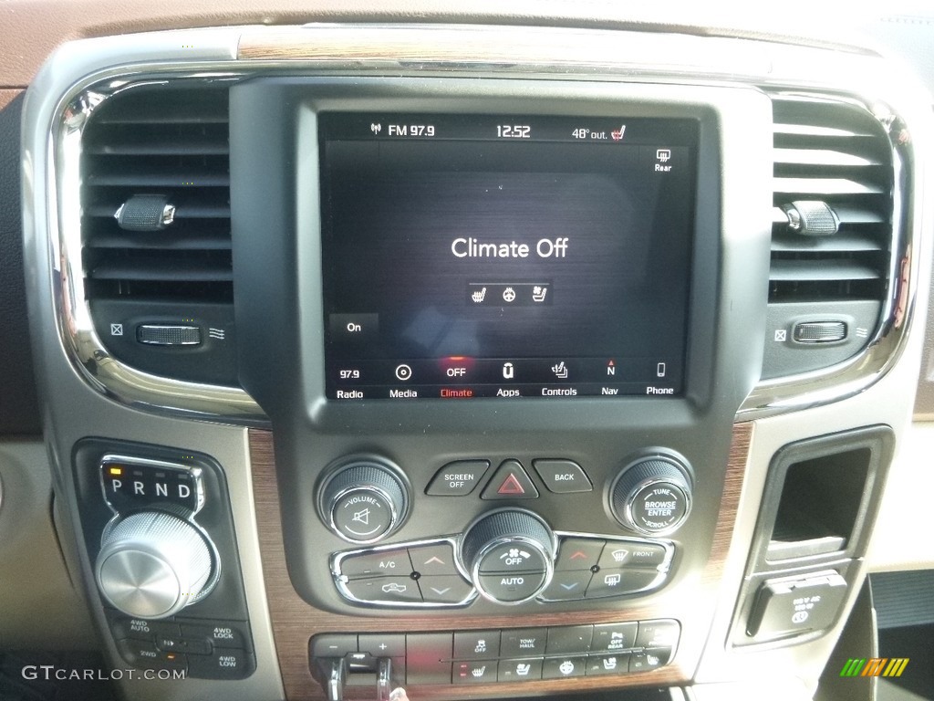 2018 1500 Laramie Crew Cab 4x4 - Bright White / Black photo #18
