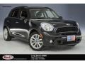 Absolute Black Metallic 2014 Mini Cooper S Countryman