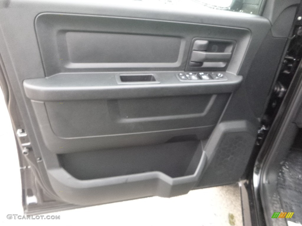2018 1500 Express Quad Cab 4x4 - Brilliant Black Crystal Pearl / Black/Diesel Gray photo #15