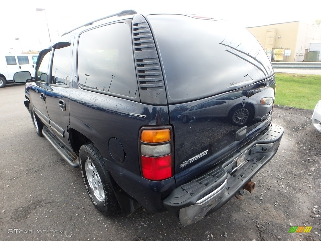 2005 Tahoe LS 4x4 - Dark Blue Metallic / Gray/Dark Charcoal photo #2