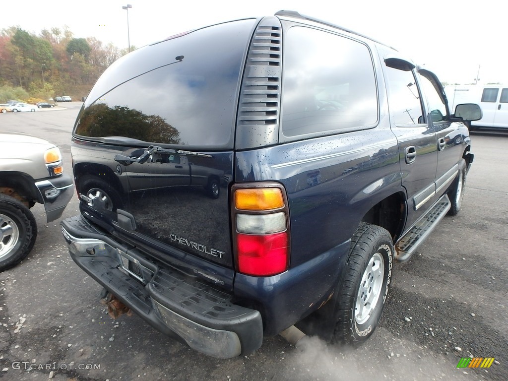 2005 Tahoe LS 4x4 - Dark Blue Metallic / Gray/Dark Charcoal photo #4