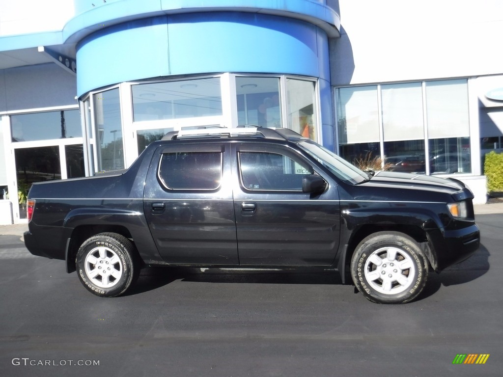 2006 Ridgeline RTL - Nighthawk Black Pearl / Gray photo #2