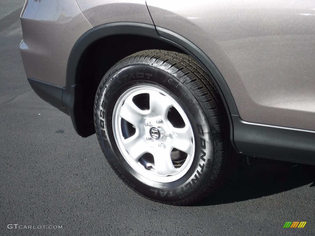 2015 CR-V LX AWD - Urban Titanium Metallic / Black photo #3