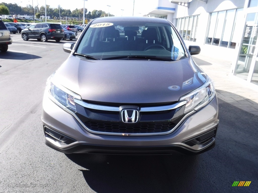 2015 CR-V LX AWD - Urban Titanium Metallic / Black photo #4