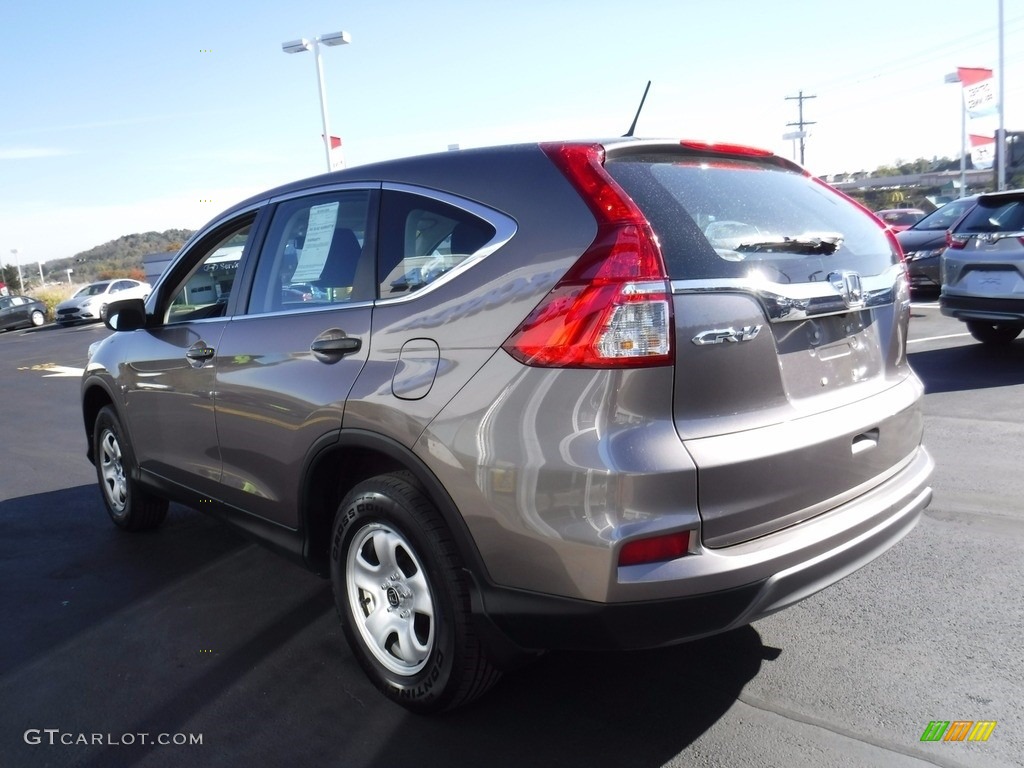 2015 CR-V LX AWD - Urban Titanium Metallic / Black photo #7
