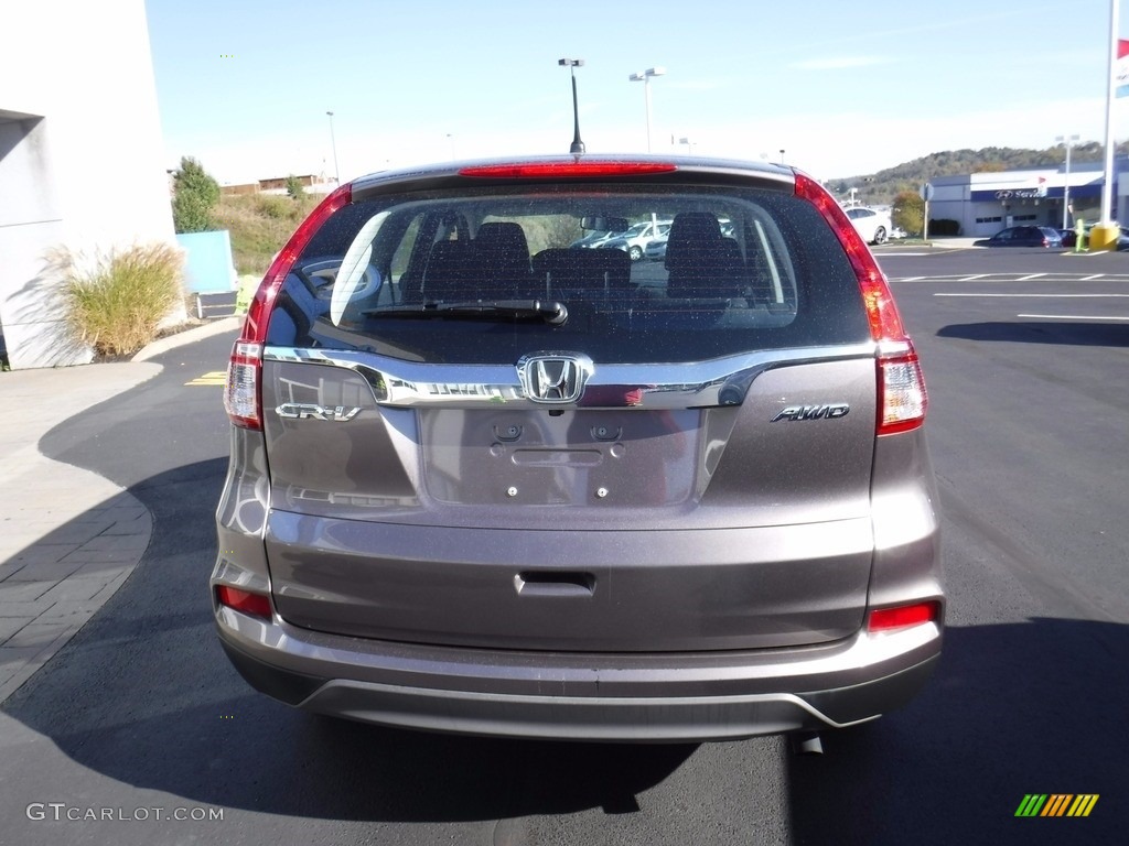 2015 CR-V LX AWD - Urban Titanium Metallic / Black photo #8