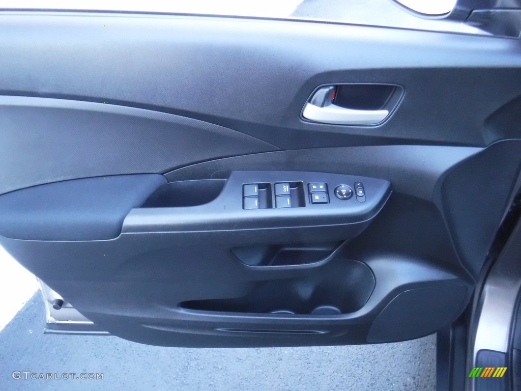 2015 CR-V LX AWD - Urban Titanium Metallic / Black photo #11