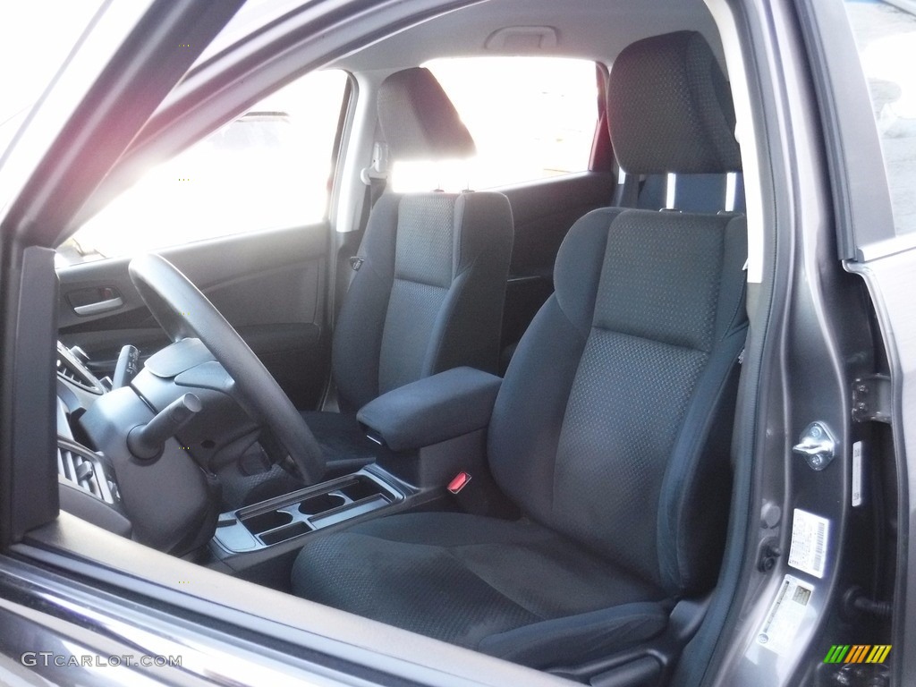 2015 CR-V LX AWD - Urban Titanium Metallic / Black photo #14