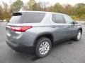 2018 Satin Steel Metallic Chevrolet Traverse LS  photo #5