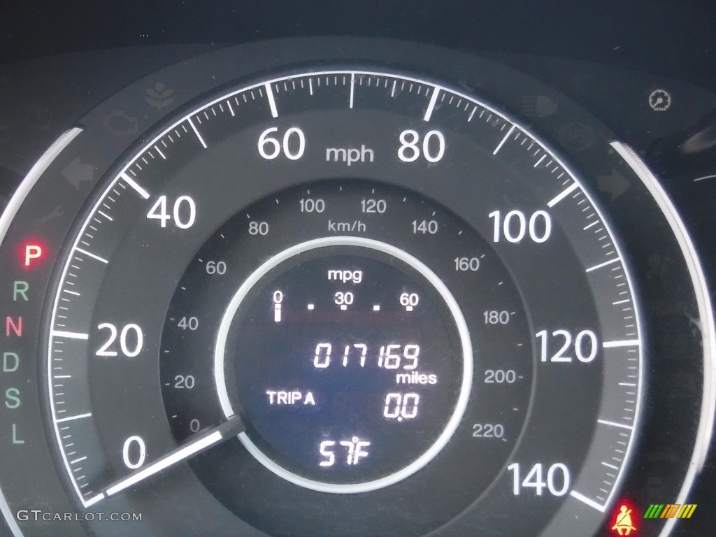 2015 CR-V LX AWD - Urban Titanium Metallic / Black photo #25