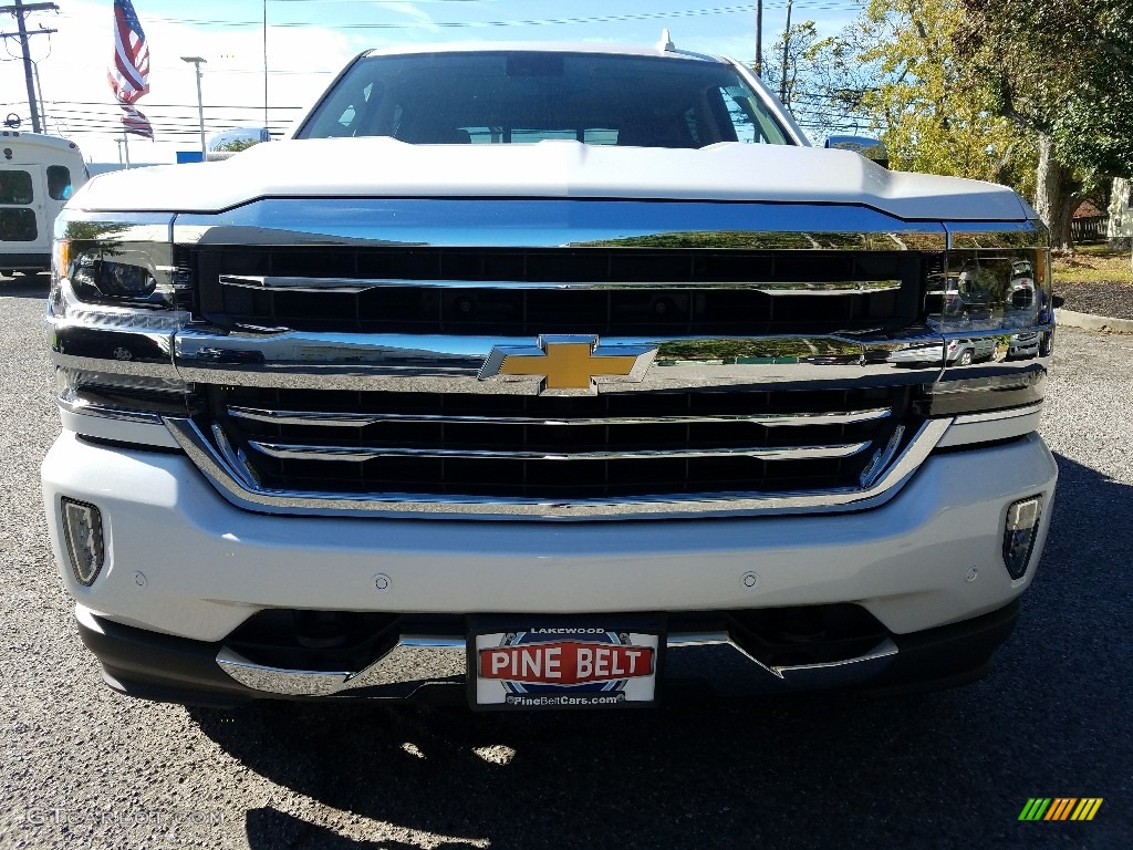 2018 Silverado 1500 High Country Crew Cab 4x4 - Iridescent Pearl Tricoat / High Country Saddle photo #2