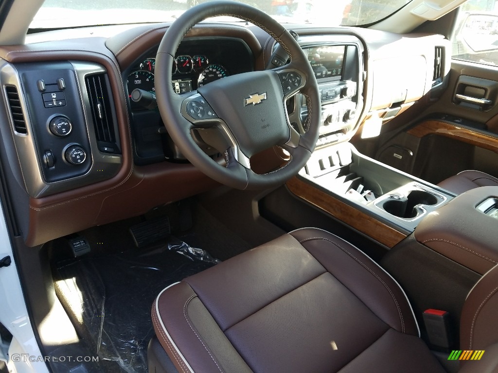 2018 Silverado 1500 High Country Crew Cab 4x4 - Iridescent Pearl Tricoat / High Country Saddle photo #7