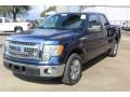 2013 Blue Flame Metallic Ford F150 XLT SuperCrew  photo #3