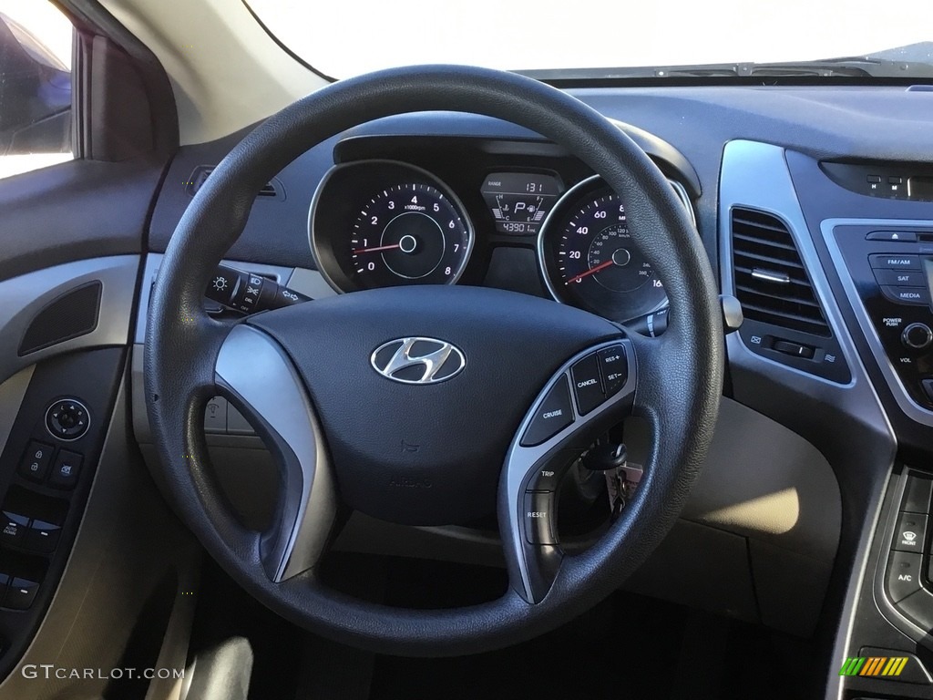 2016 Elantra SE - Desert Bronze / Beige photo #17