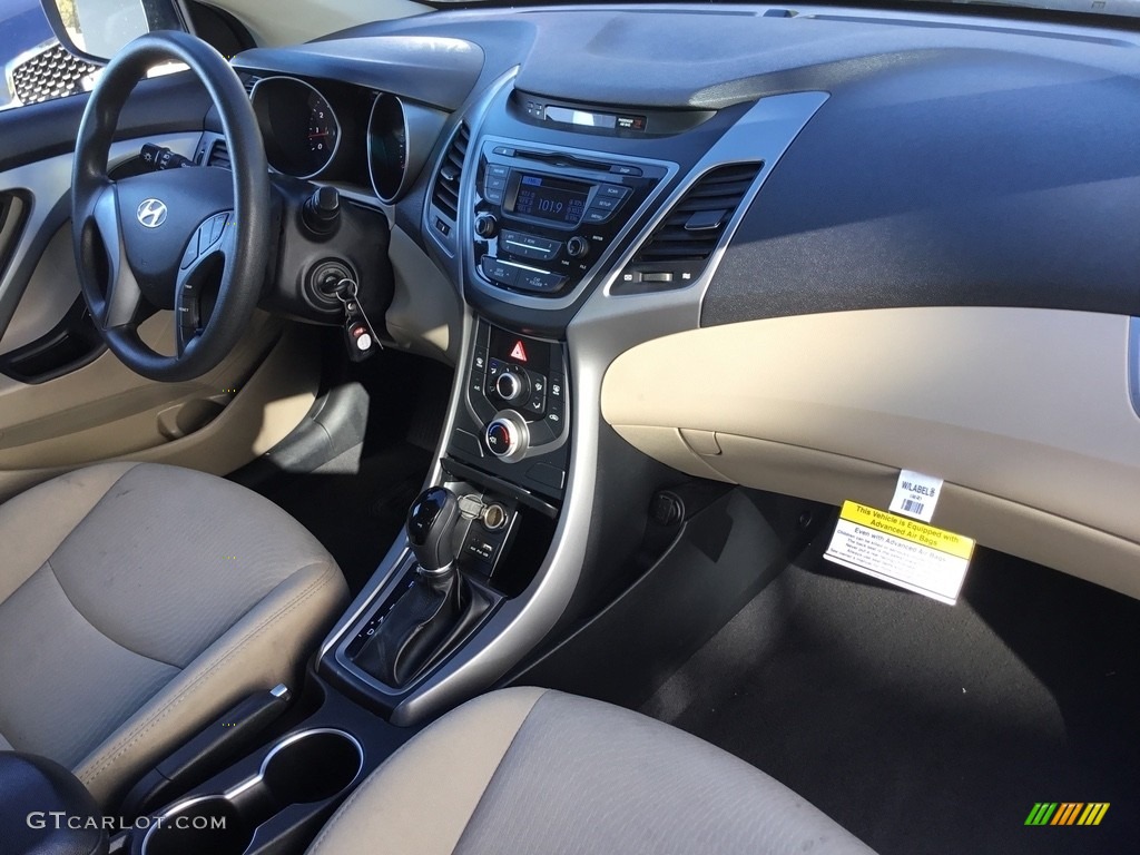 2016 Elantra SE - Desert Bronze / Beige photo #25