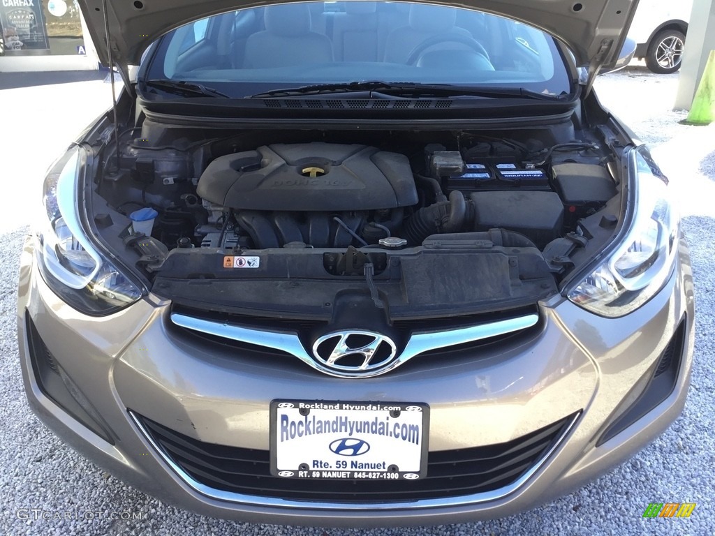 2016 Elantra SE - Desert Bronze / Beige photo #29