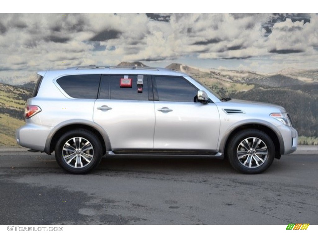 Brilliant Silver 2017 Nissan Armada SL 4x4 Exterior Photo #123541993