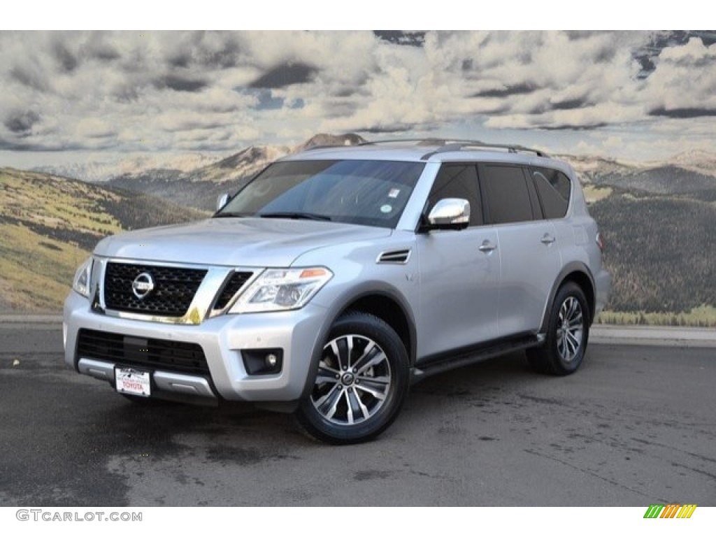 Brilliant Silver 2017 Nissan Armada SL 4x4 Exterior Photo #123542050