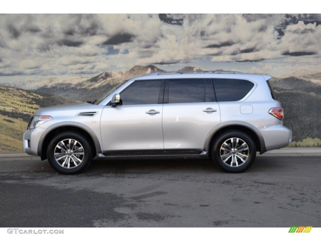 2017 Armada SL 4x4 - Brilliant Silver / Charcoal photo #6