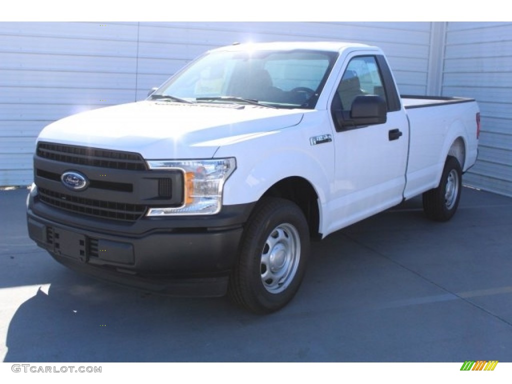 Oxford White 2018 Ford F150 XL Regular Cab Exterior Photo #123542446