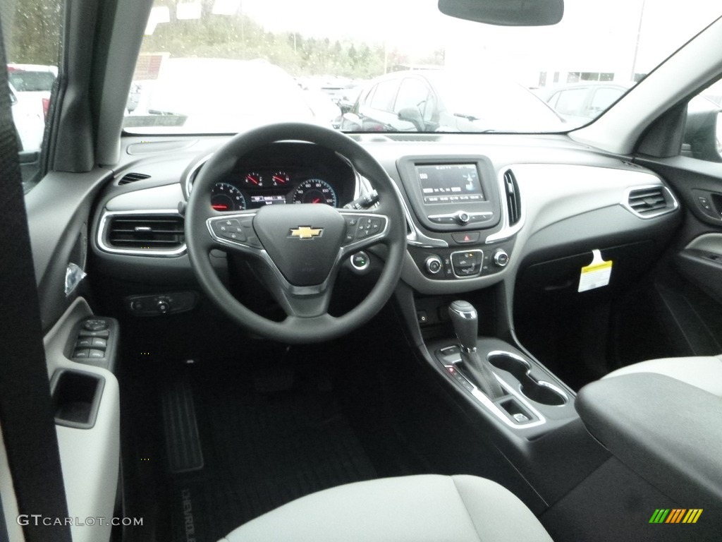 2018 Equinox LS AWD - Nightfall Gray Metallic / Medium Ash Gray photo #14