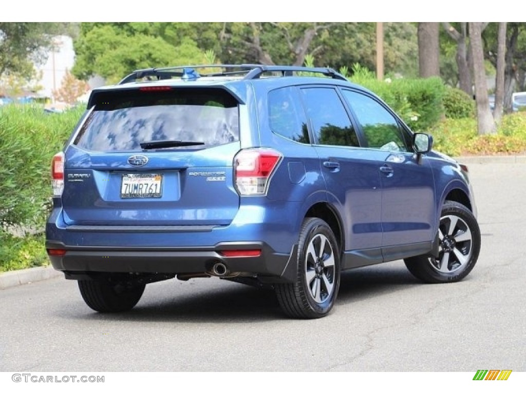 2017 Forester 2.5i Limited - Quartz Blue Pearl / Gray photo #6