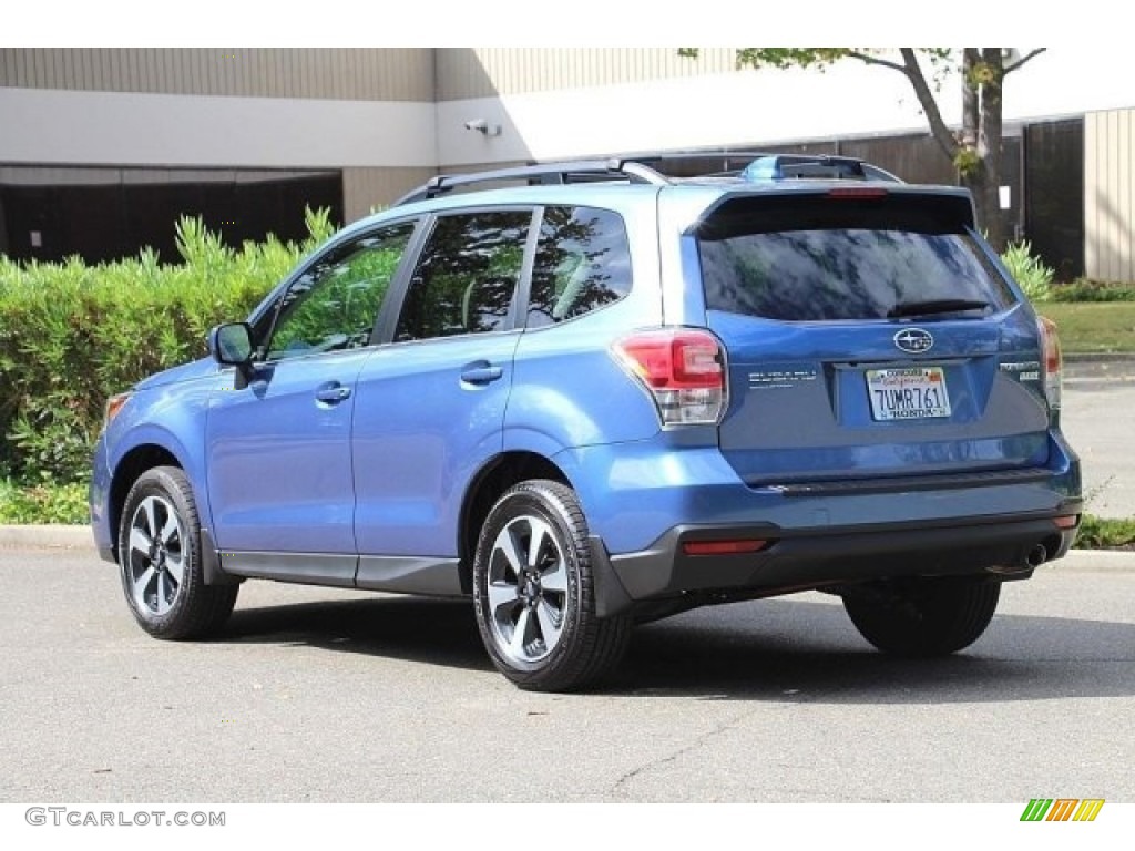 2017 Forester 2.5i Limited - Quartz Blue Pearl / Gray photo #8