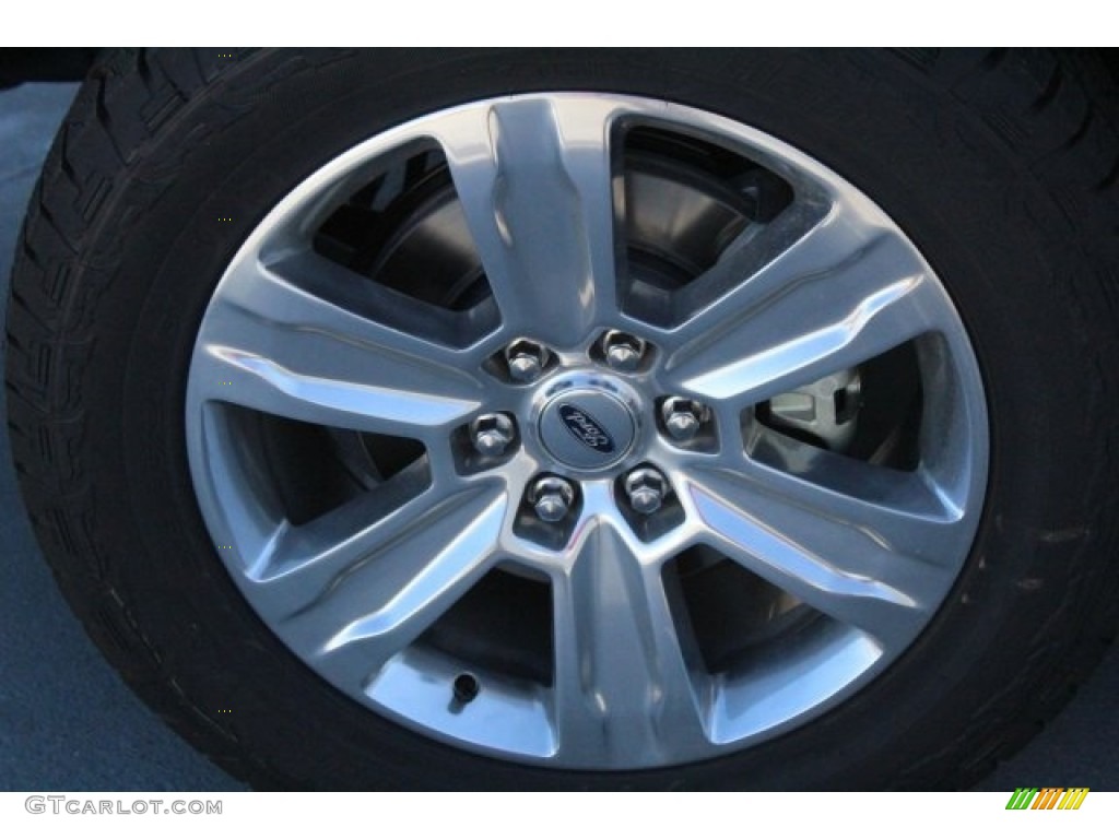 2018 F150 Platinum SuperCrew 4x4 - White Platinum / Black photo #5