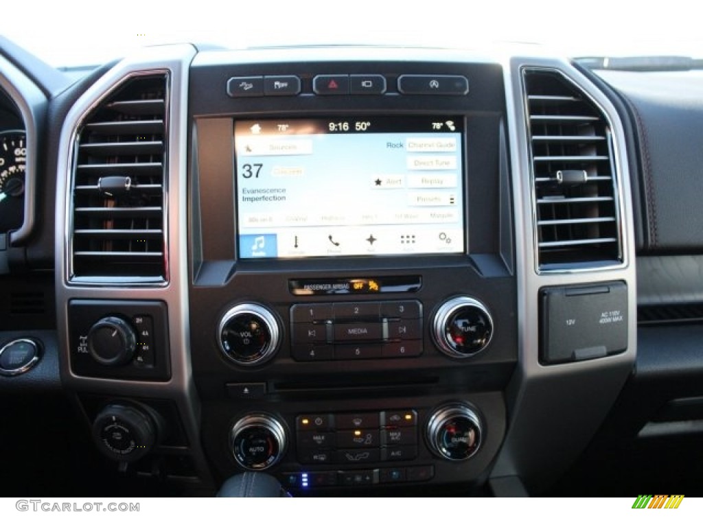 2018 F150 Platinum SuperCrew 4x4 - White Platinum / Black photo #16