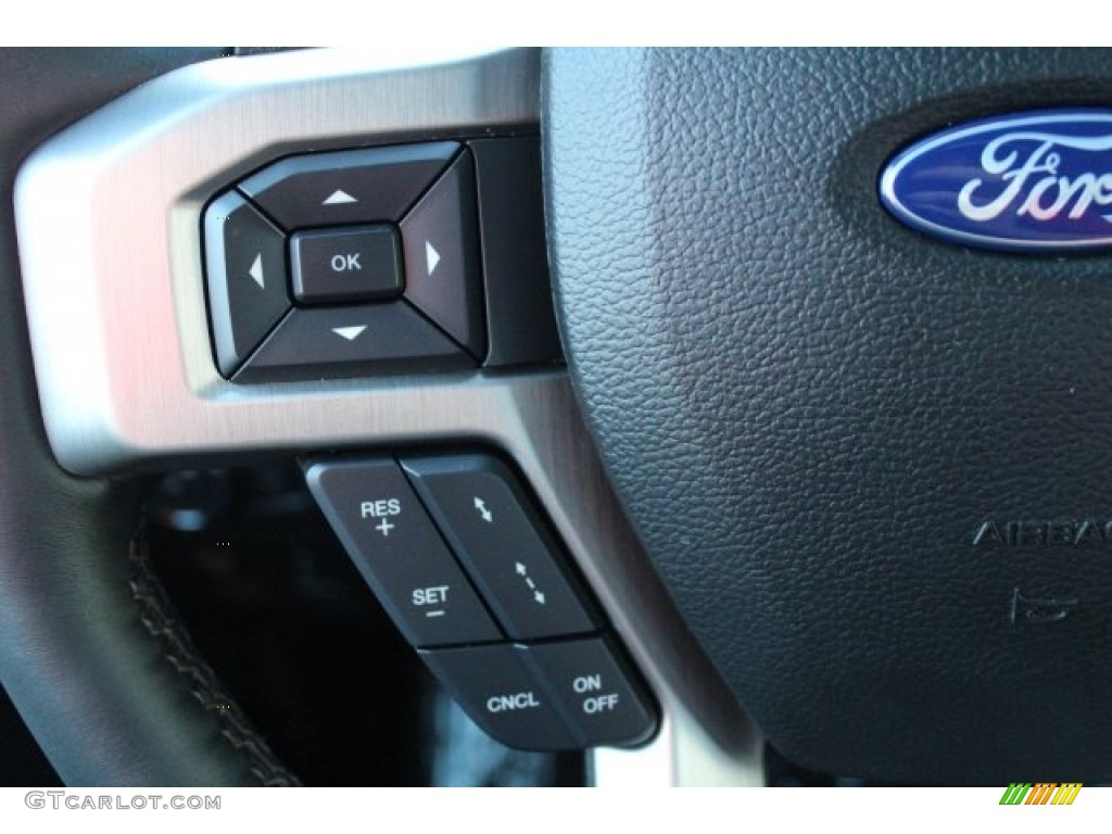 2018 F150 Platinum SuperCrew 4x4 - White Platinum / Black photo #18