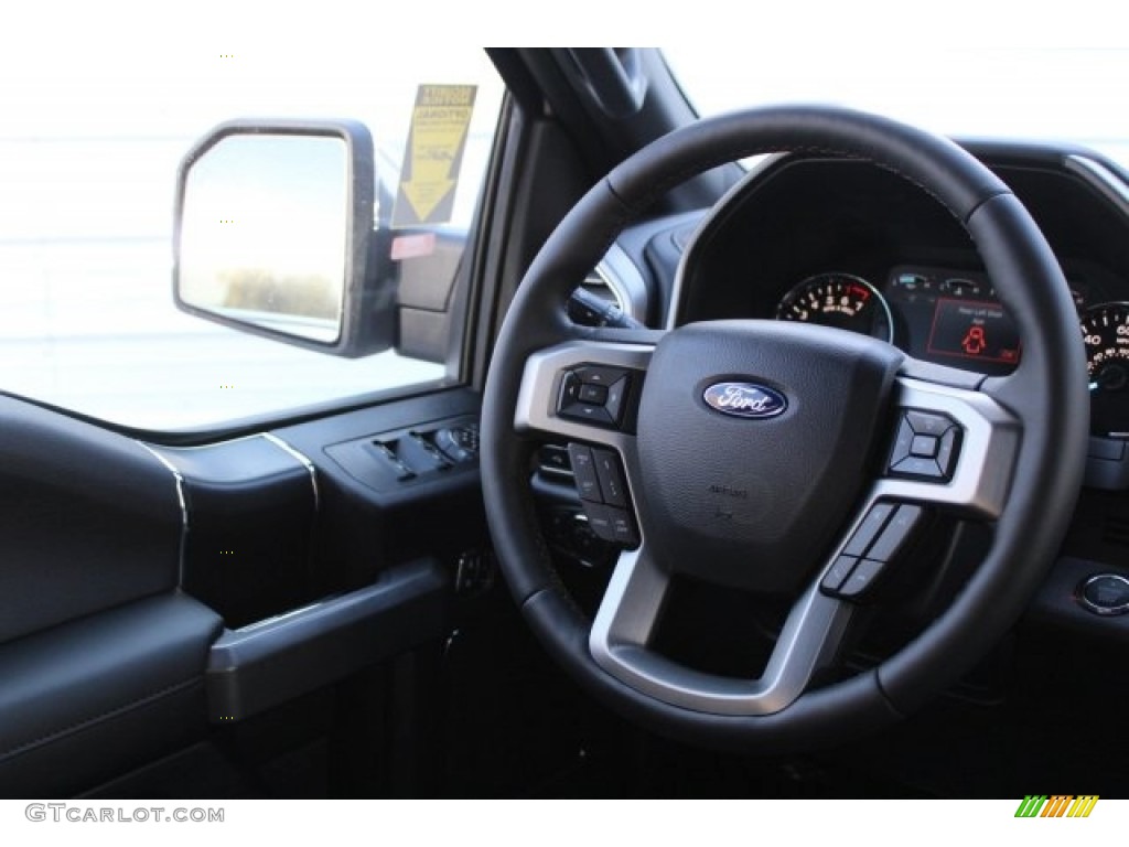 2018 F150 Platinum SuperCrew 4x4 - White Platinum / Black photo #24