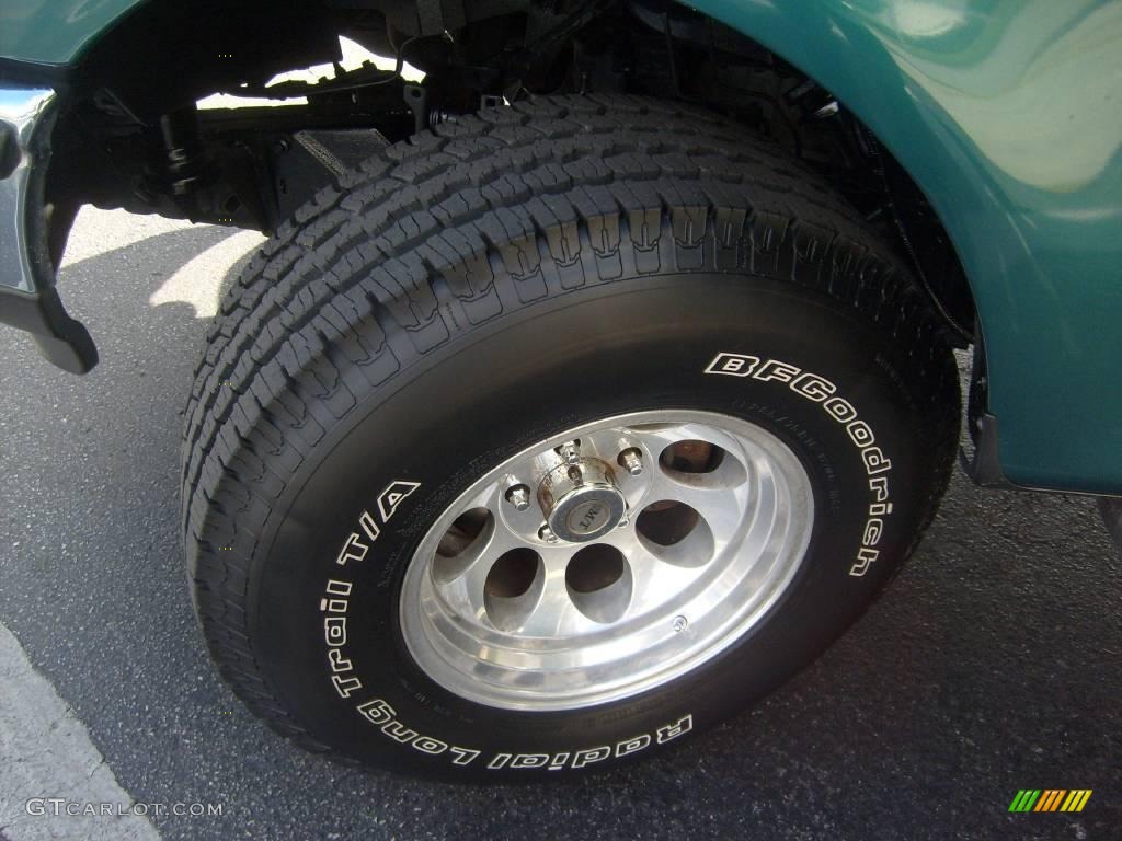 1998 F150 Regular Cab - Woodland Green Metallic / Medium Graphite photo #12