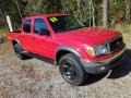 2004 Impulse Red Pearl Toyota Tacoma V6 PreRunner Double Cab  photo #3