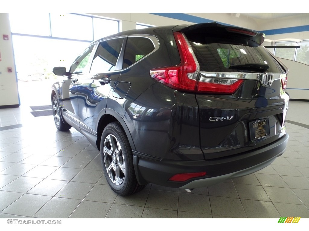 2017 CR-V EX-L AWD - Gunmetal Metallic / Gray photo #2