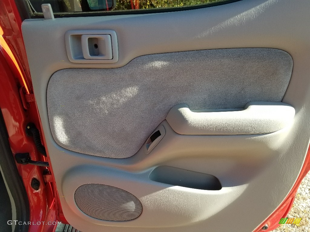 2004 Tacoma V6 PreRunner Double Cab - Impulse Red Pearl / Charcoal photo #12