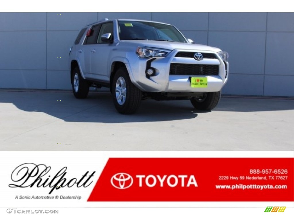 Classic Silver Metallic Toyota 4Runner