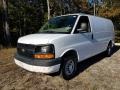 Summit White 2008 Chevrolet Express 2500 Cargo Van