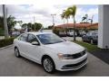 2015 Pure White Volkswagen Jetta SE Sedan  photo #1