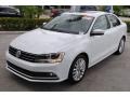 2015 Pure White Volkswagen Jetta SE Sedan  photo #4